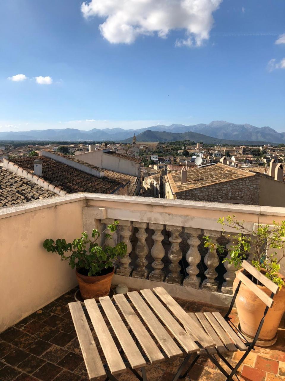 Vista De La Vila - Turismo De Interior. Llubí Exteriör bild